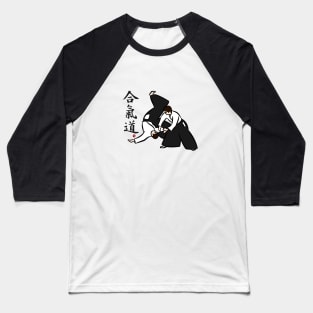 Aikido Throw - Colour Baseball T-Shirt